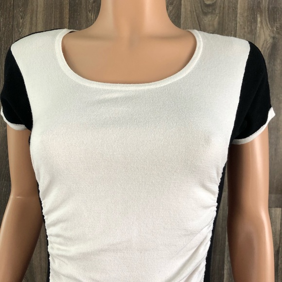 Express black & white colorblock dress - Picture 2 of 6